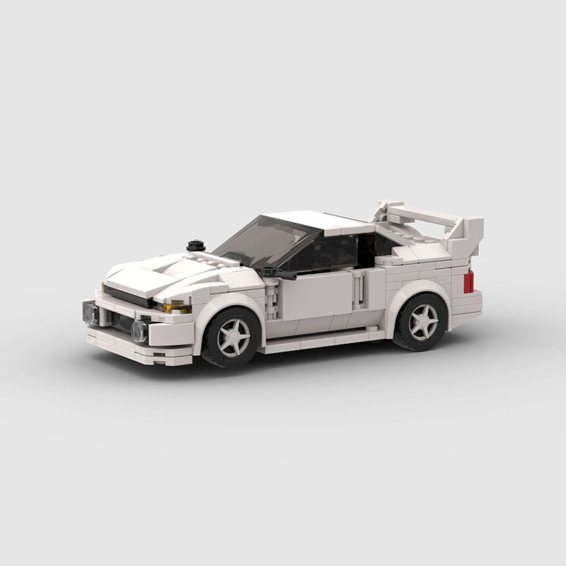 Mitsubishi Lancer Evolution Custom Car MOC - Minifigure Bricks