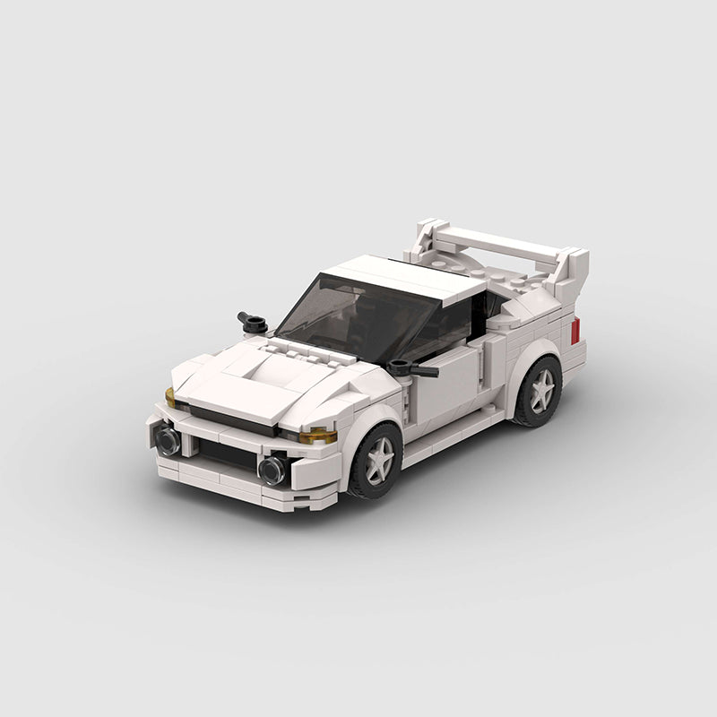 Mitsubishi Lancer Evolution Custom Car MOC - Minifigure Bricks