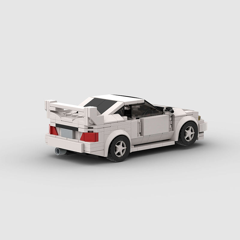 Mitsubishi Lancer Evolution Custom Car MOC - Minifigure Bricks