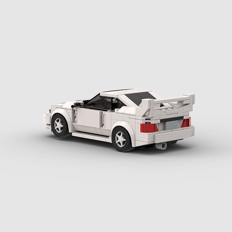Mitsubishi Lancer Evolution Custom Car MOC - Minifigure Bricks