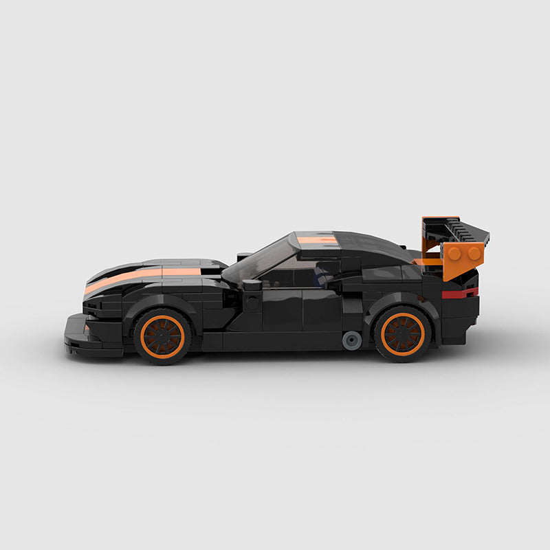 Dodge Viper SRT10 Custom Car MOC - Minifigure Bricks