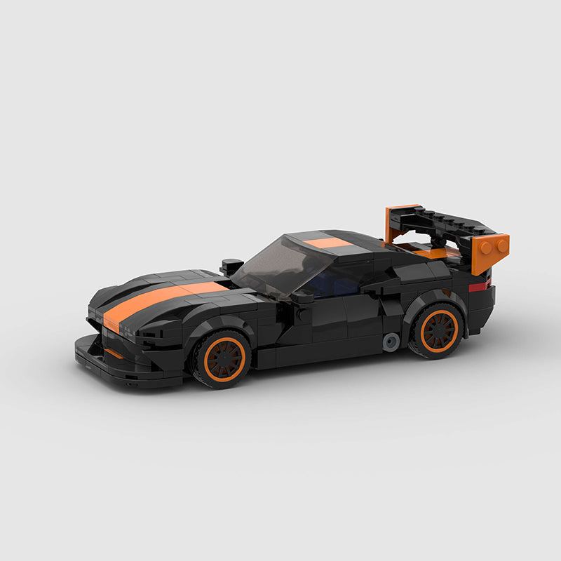 Dodge Viper SRT10 Custom Car MOC - Minifigure Bricks