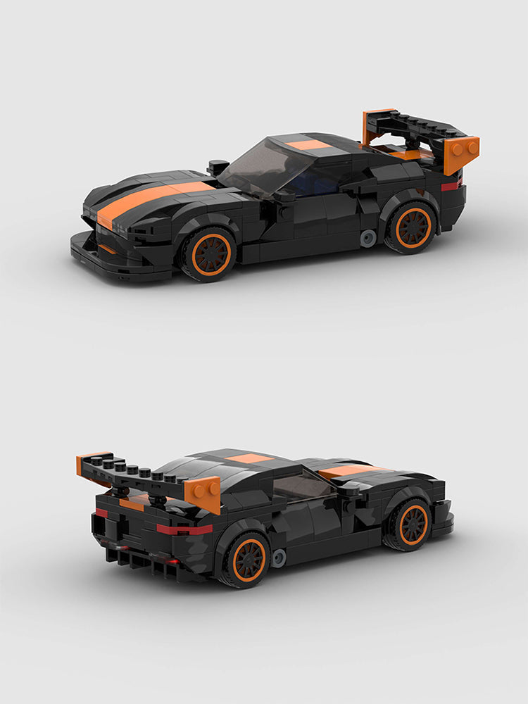 Dodge Viper SRT10 Custom Car MOC - Minifigure Bricks