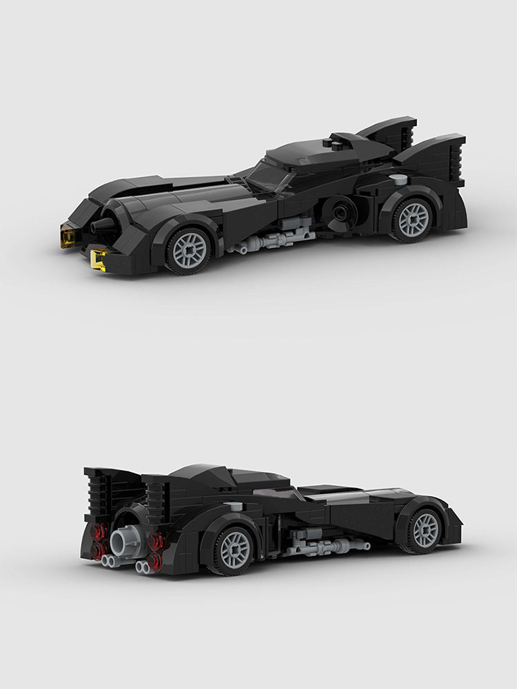 Batman Batmobile Custom Superhero Car MOC