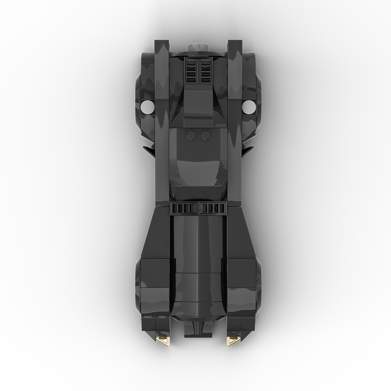 Batman Batmobile Custom Superhero Car MOC