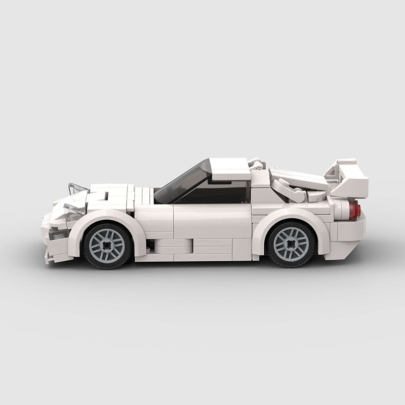 Mazda RX-7 White Custom Car