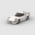 Mazda RX-7 White Custom Car
