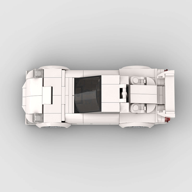 Mazda RX-7 White Custom Car