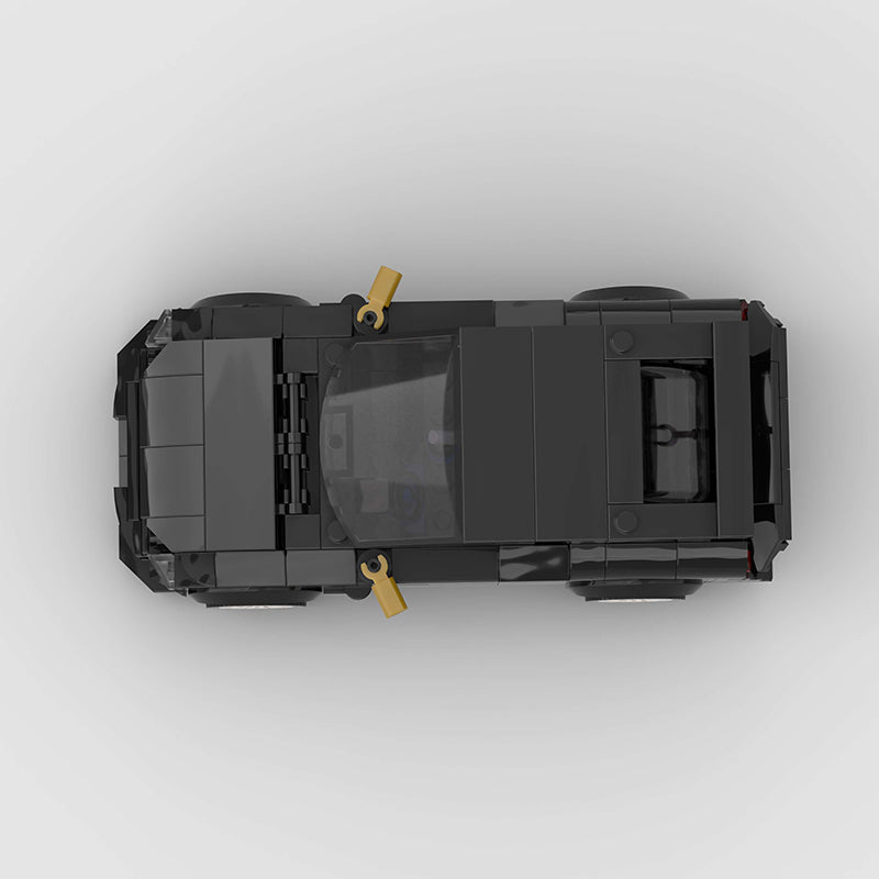 Ford Escort Cosworth Black Custom Car MOC