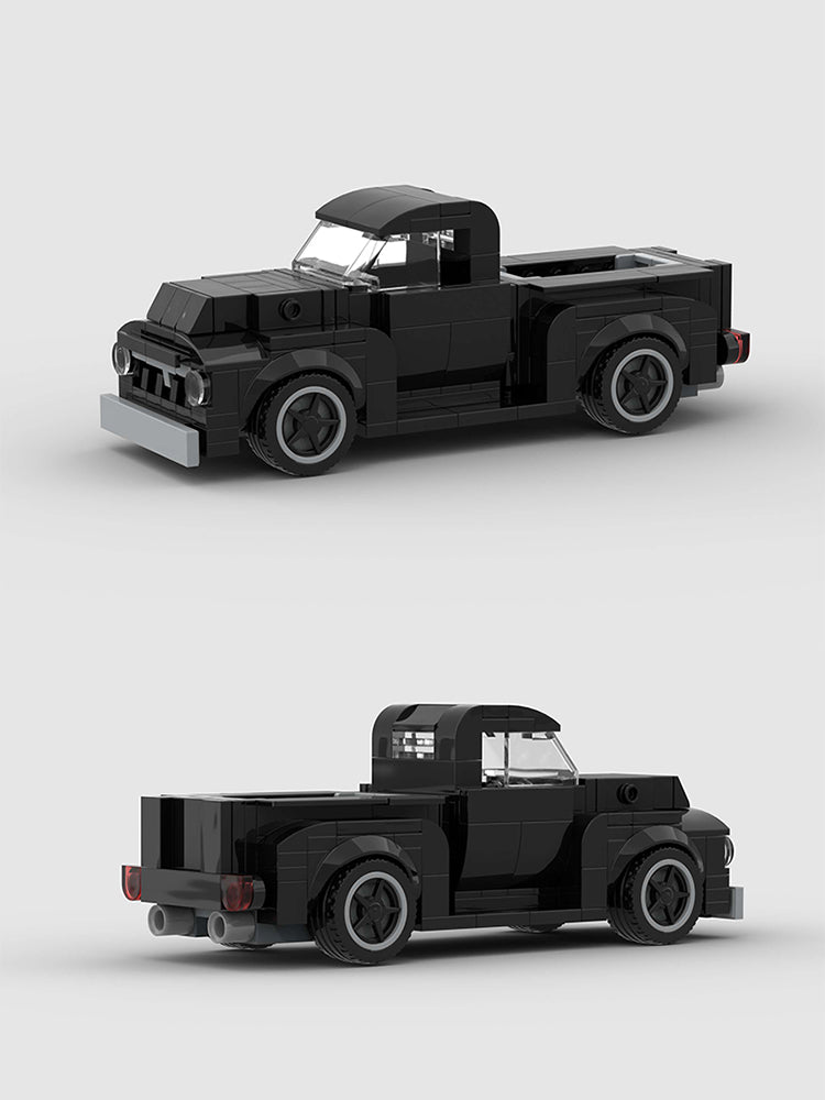 Ford F-100 Pickup Truck Custom Car MOC