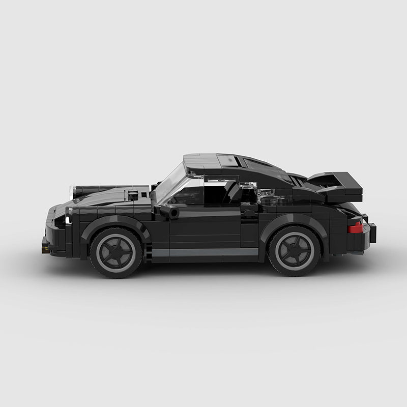 Porsche 911 Turbo Blackbird Custom Car MOC