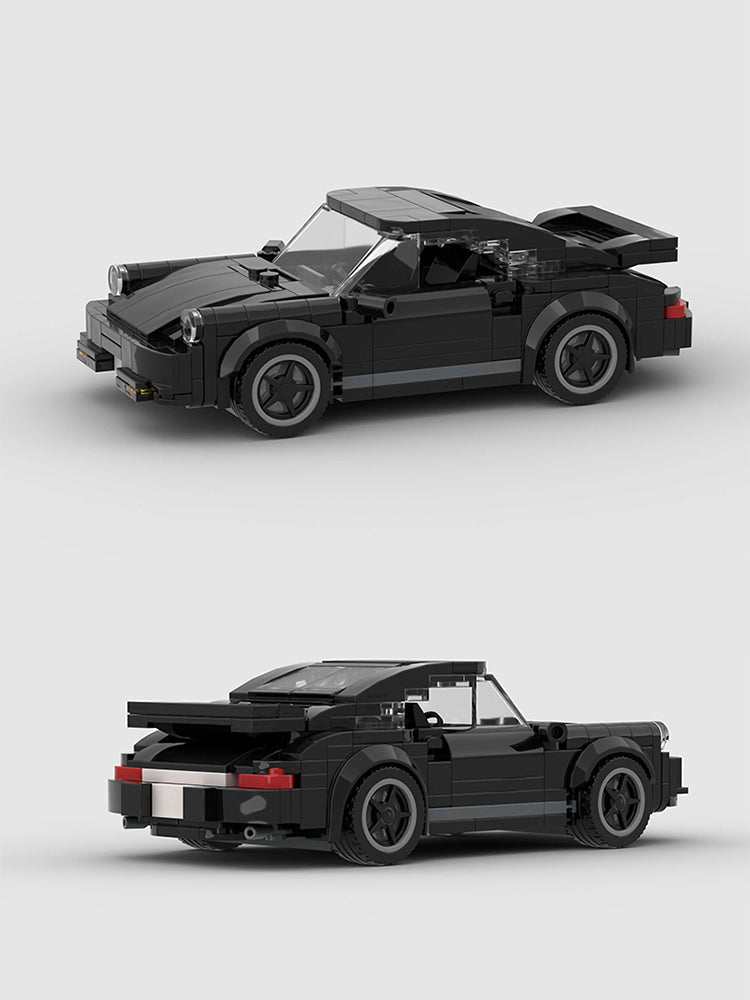 Porsche 911 Turbo Blackbird Custom Car MOC
