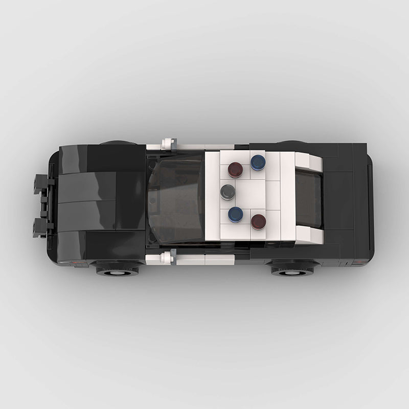 Crown Victoria 1993 Police Interceptor Custom Car MOC