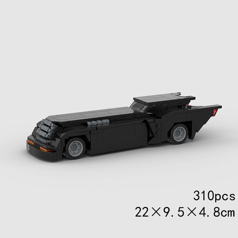 Batman Batmobile Custom DC Superhero Car MOC