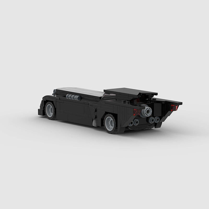 Batman Batmobile Custom DC Superhero Car MOC