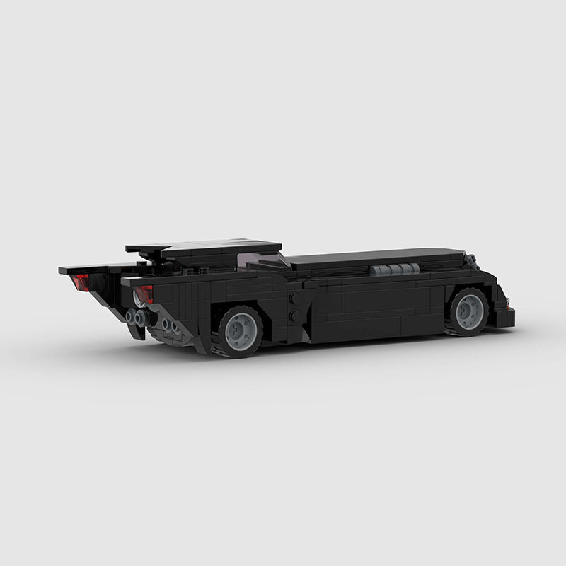 Batman Batmobile Custom DC Superhero Car MOC