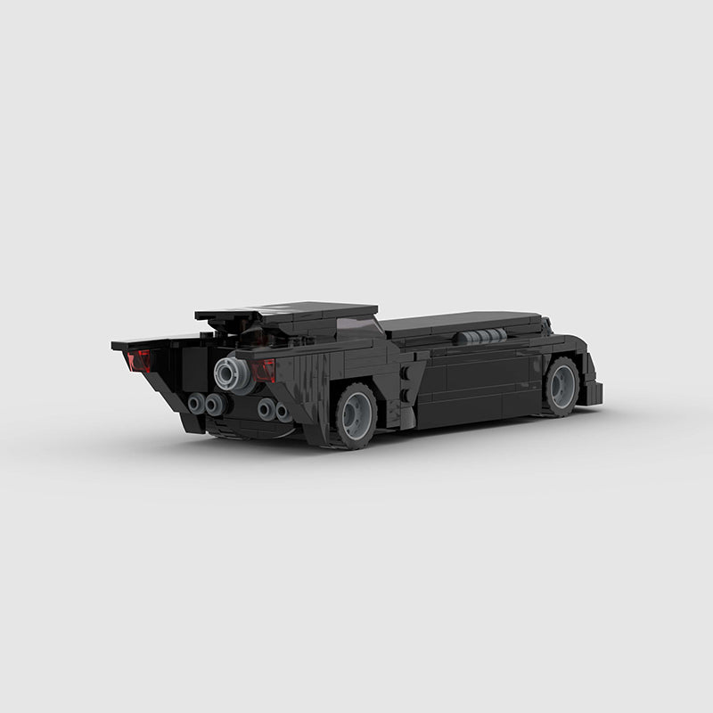 Batman Batmobile Custom DC Superhero Car MOC