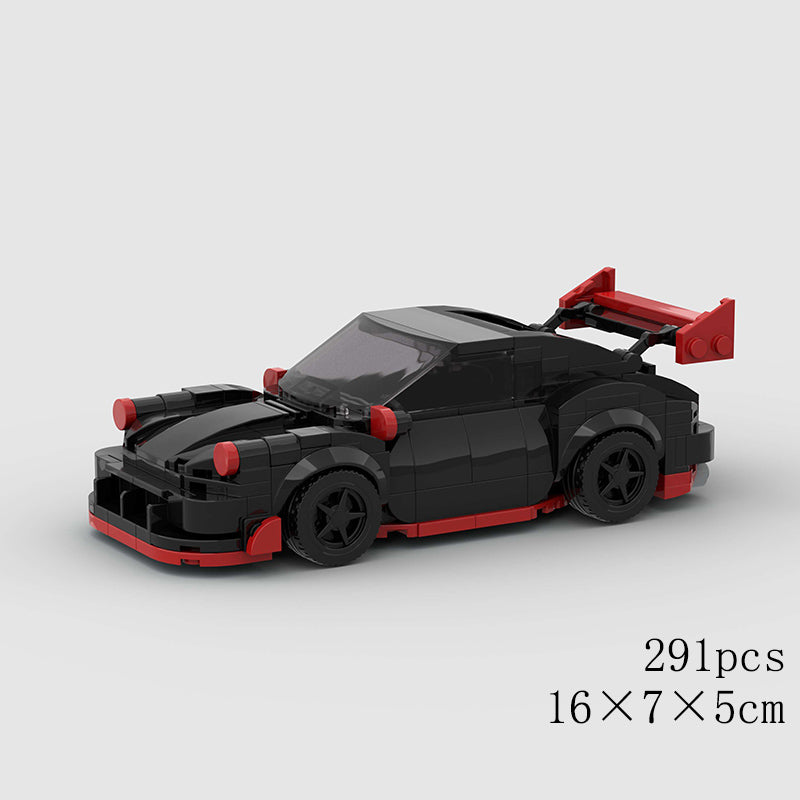 Black Porsche 911 GTRS Custom Car