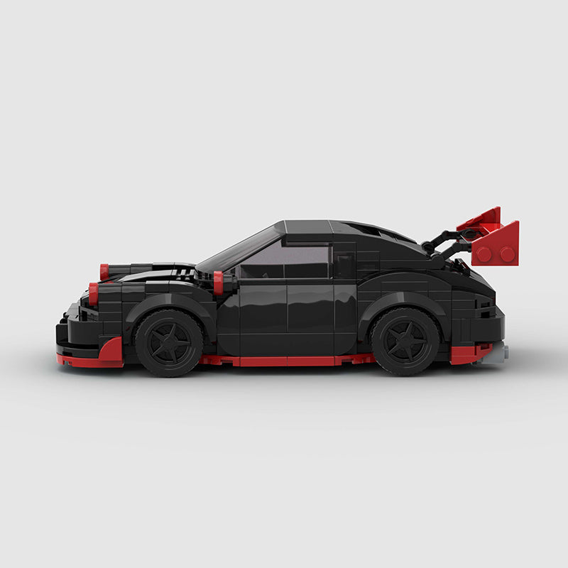 Black Porsche 911 GTRS Custom Car