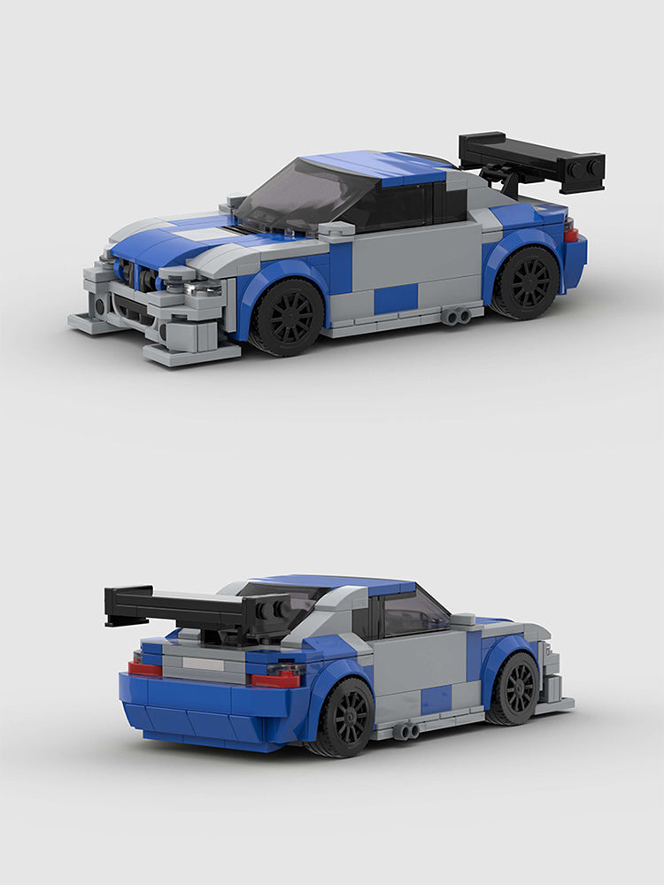 BMW M3 E46 GTR Custom Car MOC