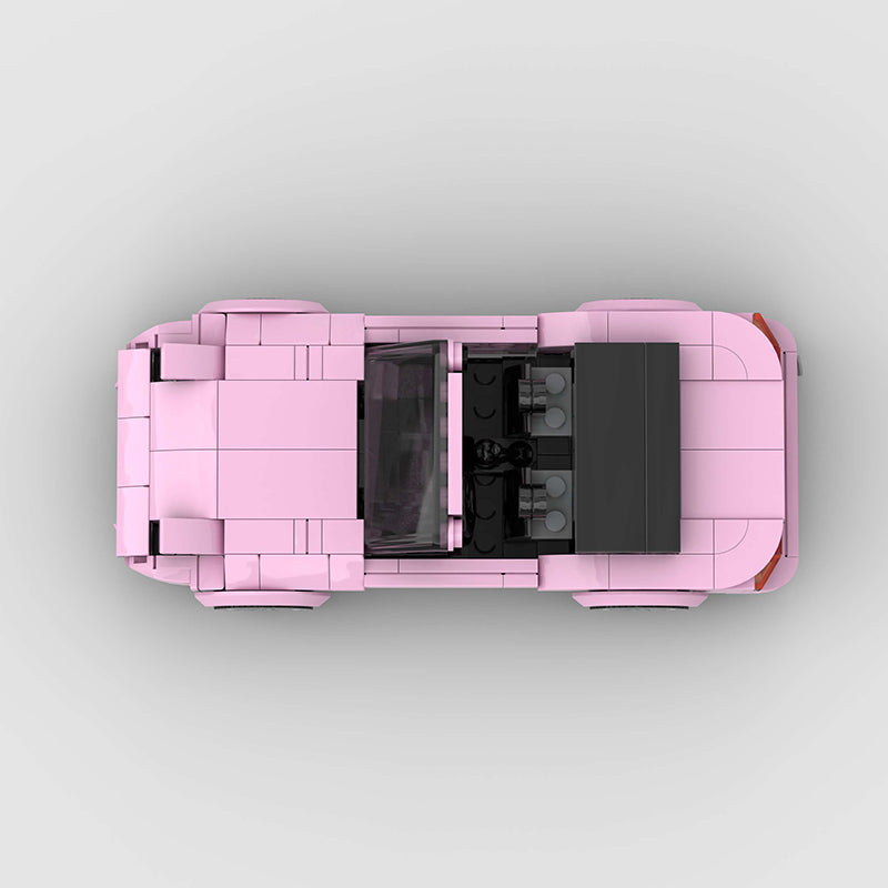 Mazda MX5 Pink Edition Custom Car MOC