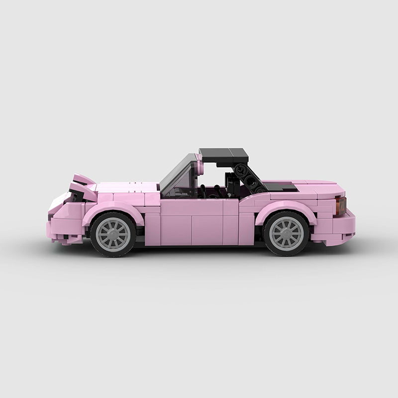 Mazda MX5 Pink Edition Custom Car MOC