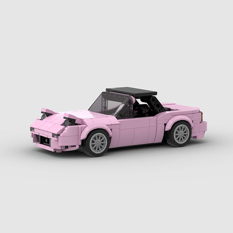 Mazda MX5 Pink Edition Custom Car MOC