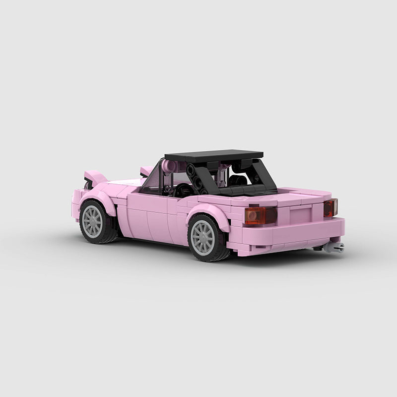 Mazda MX5 Pink Edition Custom Car MOC