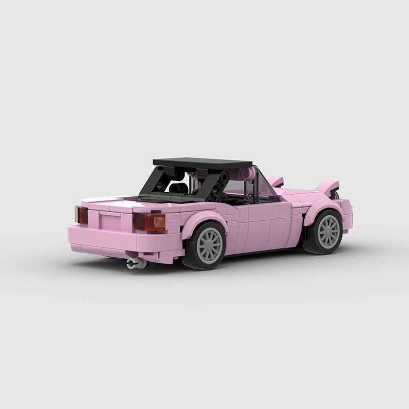 Mazda MX5 Pink Edition Custom Car MOC