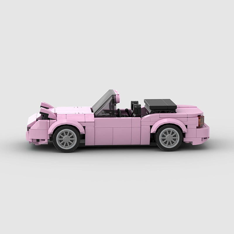 Mazda MX5 Pink Edition Custom Car MOC