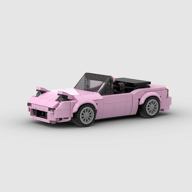 Mazda MX5 Pink Edition Custom Car MOC