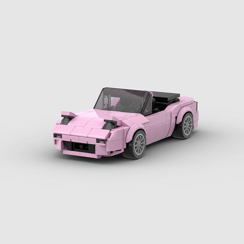 Mazda MX5 Pink Edition Custom Car MOC