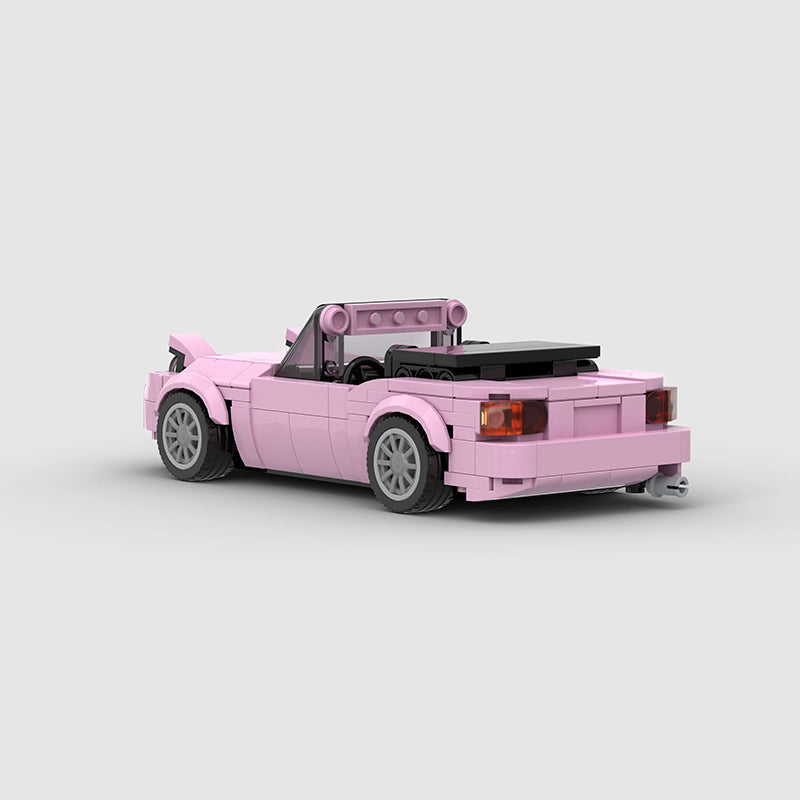 Mazda MX5 Pink Edition Custom Car MOC