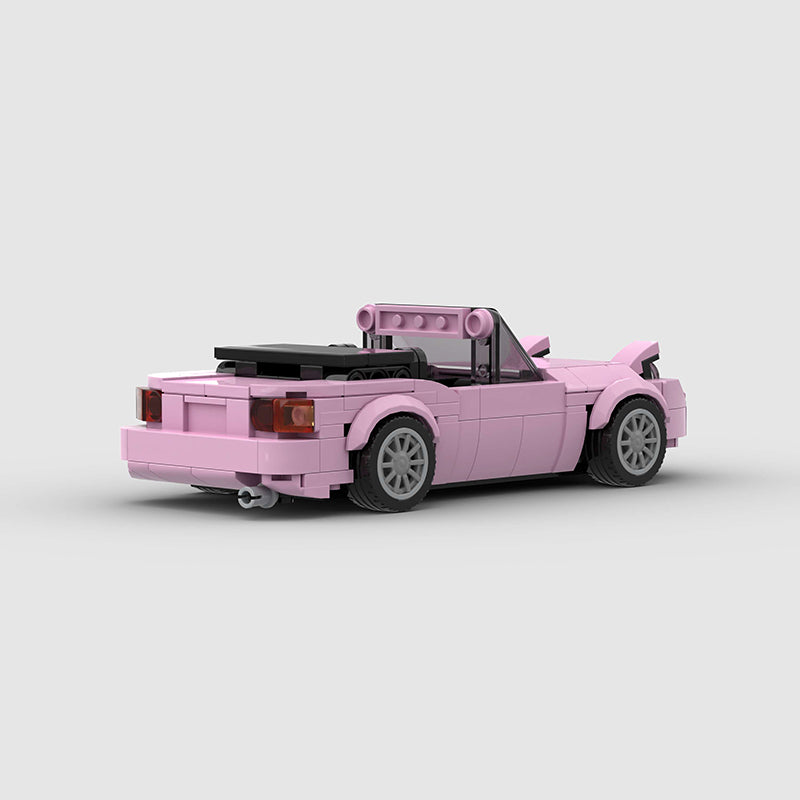 Mazda MX5 Pink Edition Custom Car MOC