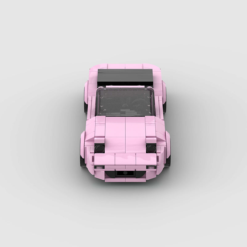 Mazda MX5 Pink Edition Custom Car MOC