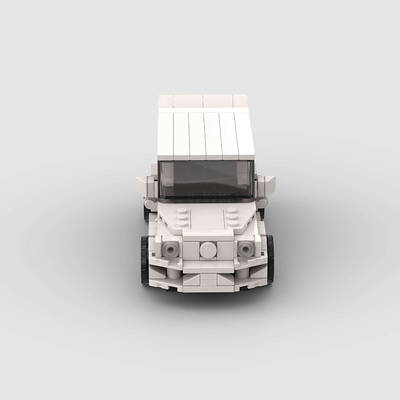 Mercedes-Benz White G Wagon Custom Car MOC