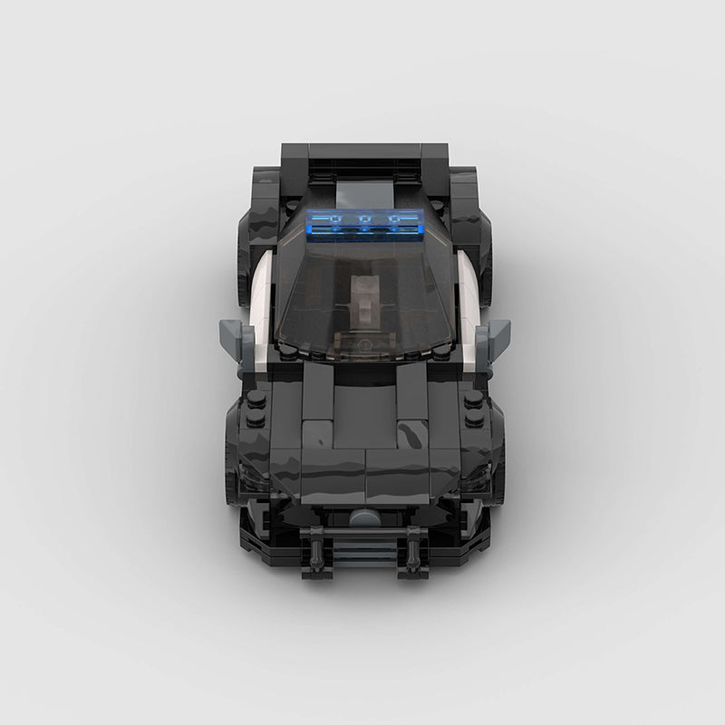 Police Patrol Car Custom Car MOC