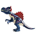 RedBacked Carnivorous Bovine Lizard Custom Dinosaur Large Minifigure