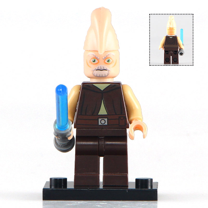 Ki-Adi-Mundi custom Star Wars Minifigure - Minifigure Bricks