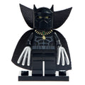Black Panther Custom Marvel Superhero Minifigure - Minifigure Bricks