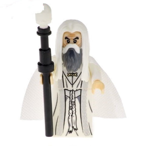 Saruman the White custom Lord of the Rings Minifigure
